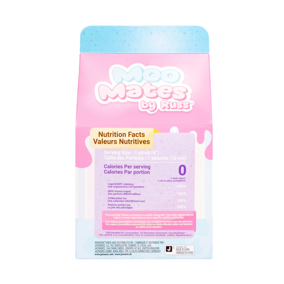 MooMates Milks by Russ 4-Inch Scented Mini Moo Blindbox - Includes 1 Surprise Plush