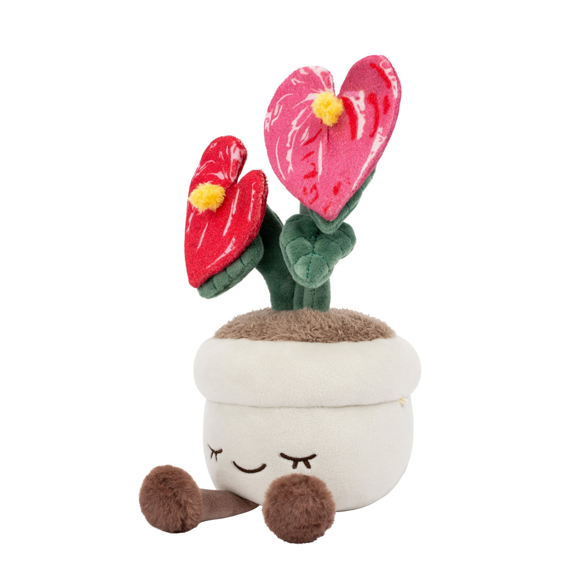 Greenhouse by Russ 12-Inch Flamingo Flower Plush