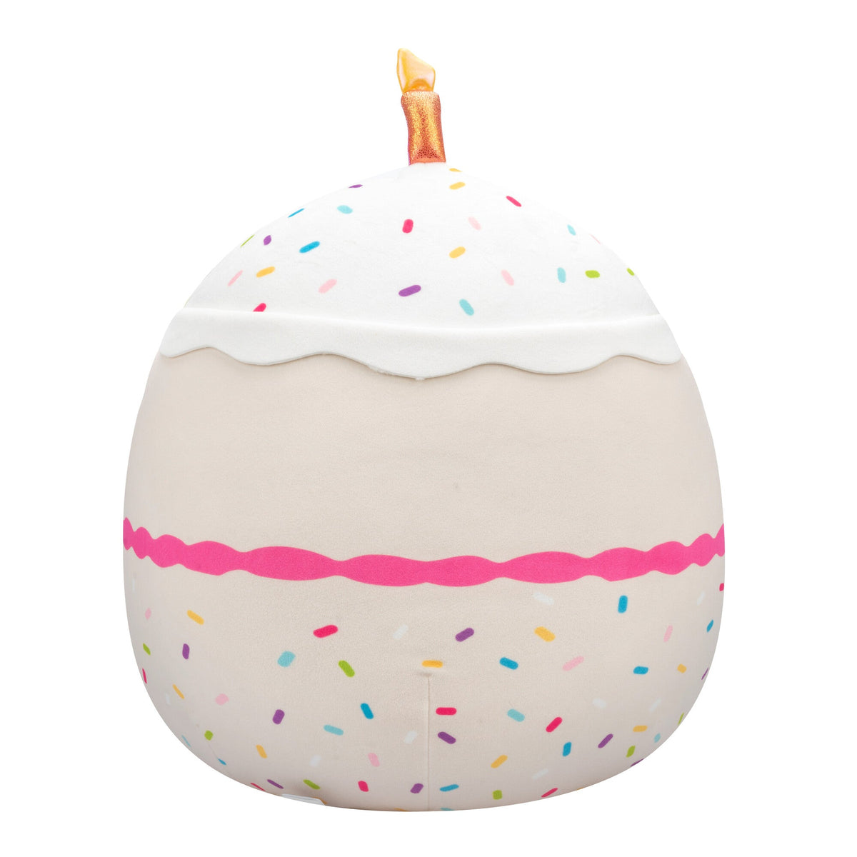 14-Inch Lyla Vanilla Birthday Cake With Rainbow Sprinkles Embroidery