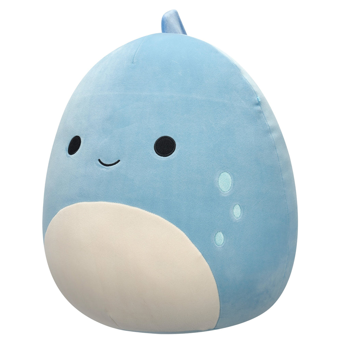 16-Inch John-John the Slate Blue Dino With White Belly