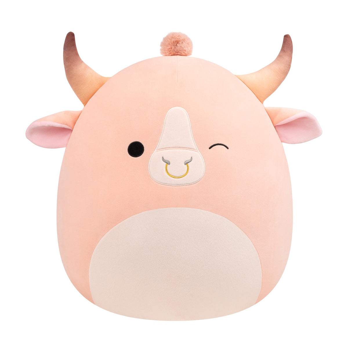 20-Inch Howland the Peach Brahman Bull