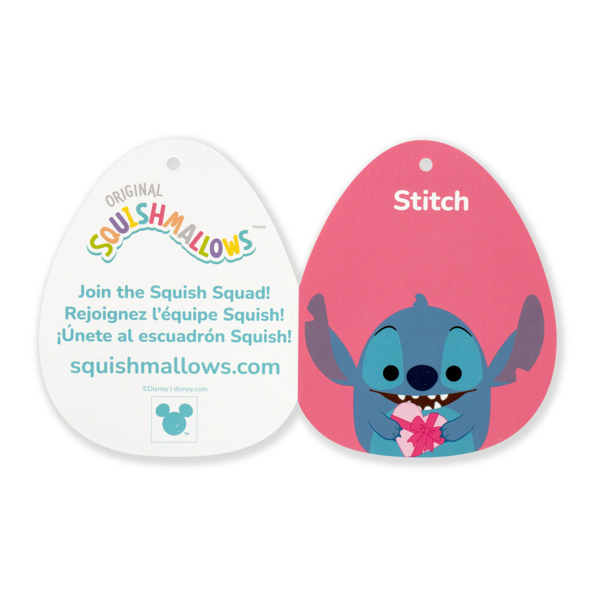 12-Inch Valentine’s Day Stitch with Hearts