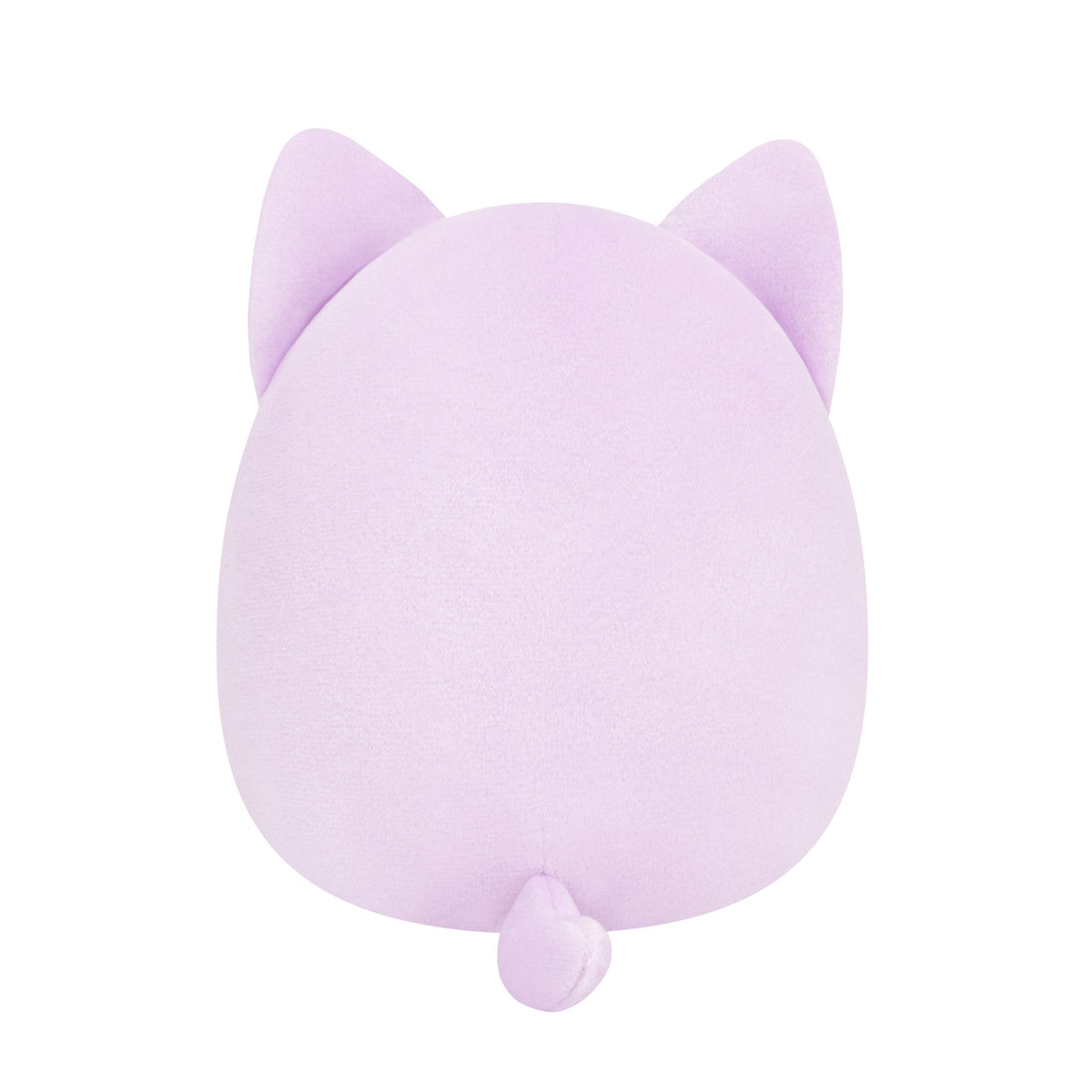 8-Inch Mak the Lavender Cat Wrapped with Flower Stems