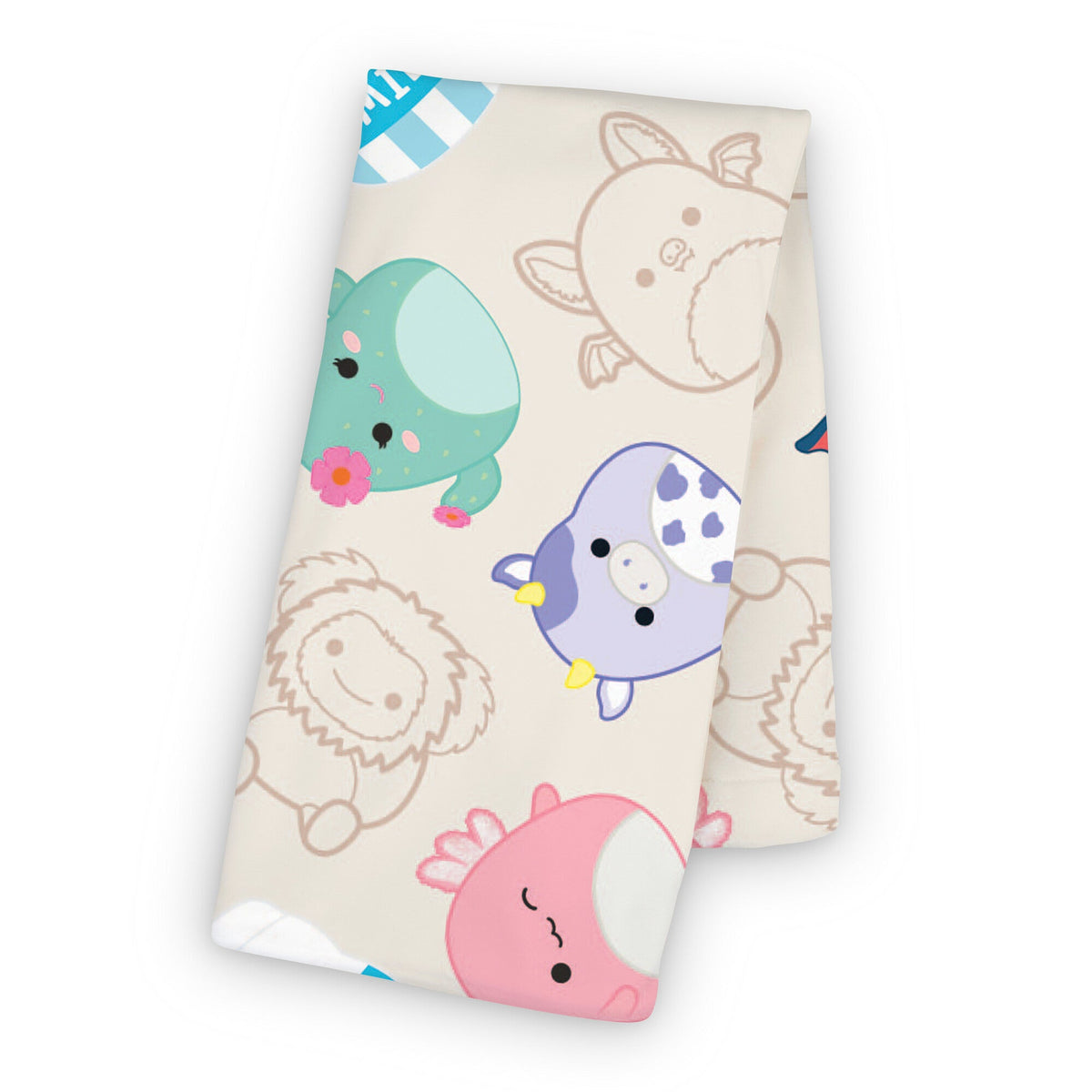 “Resties Besties” Tan SquishPillow Pillowcase (Standard Size)