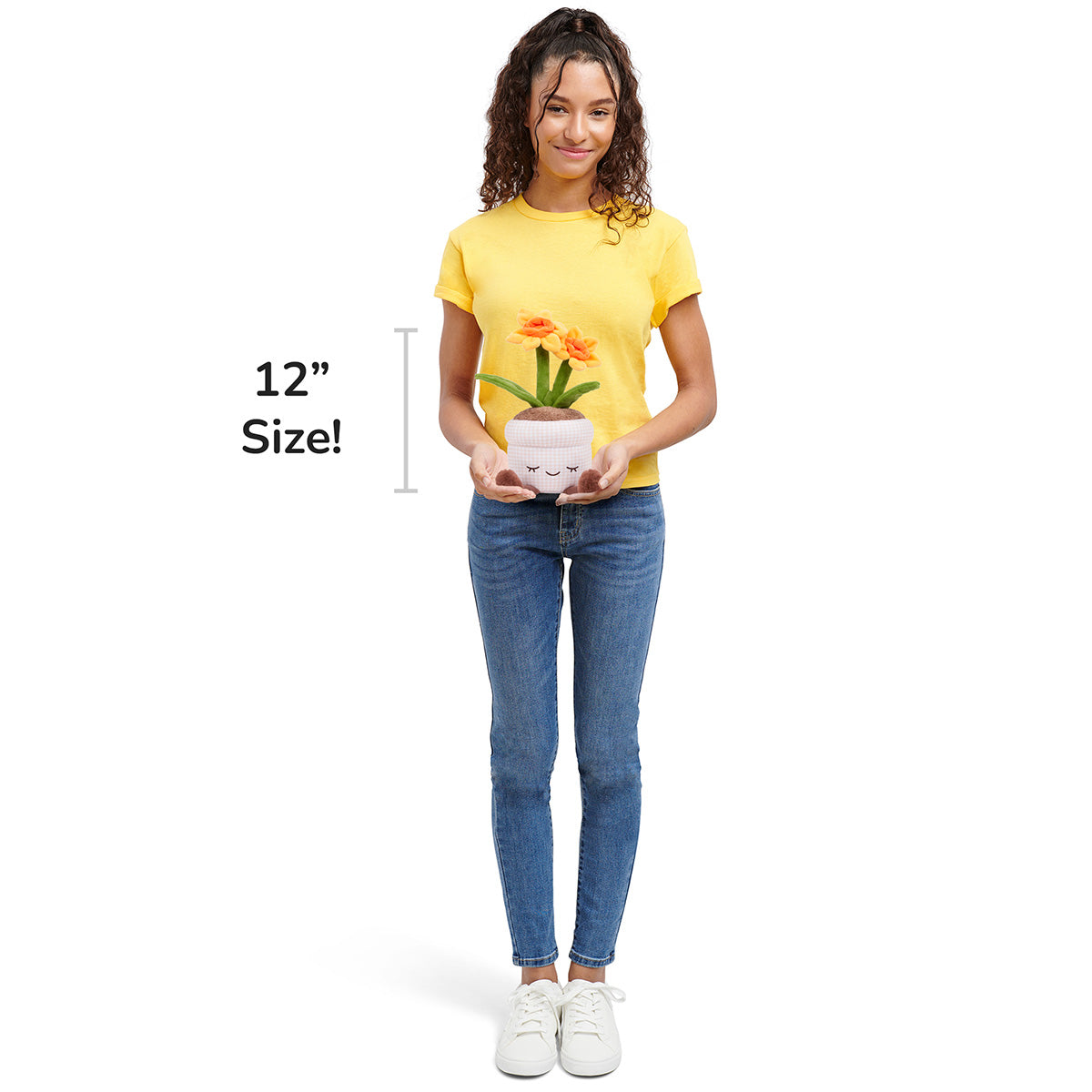 Greenhouse by Russ 12-Inch Daffodil Plush