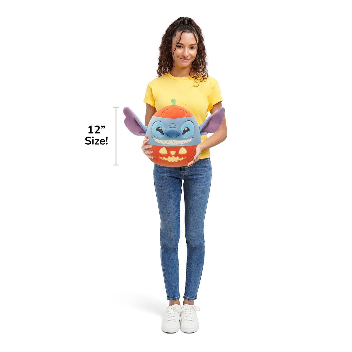 Disney 12-Inch Stitch in Pumpkin