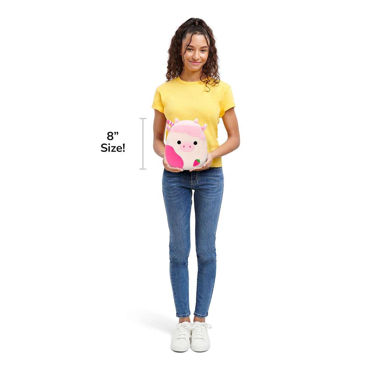 8-Inch Select Series Caedyn the Strawberry Milk Scented Cow
